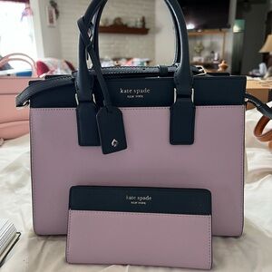 Kate Spade Purple and Black Women's Bag